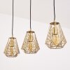 CASSILS Pendant Light gold, 3-light sources