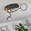 CARRISITO Ceiling Light LED black, 1-light source