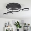 CARRISITO Ceiling Light LED black, 1-light source
