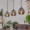 SERNF Pendant Light black, 3-light sources