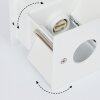 BADAJOZ Wall Light Ecru, white, 1-light source