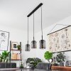 THUSIS Pendant Light black, 3-light sources