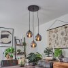 SERNF Pendant Light black, 3-light sources