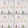TAPSO Pendant Light Light wood, white, 4-light sources