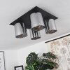 KLEMTOO Ceiling Light black, 4-light sources