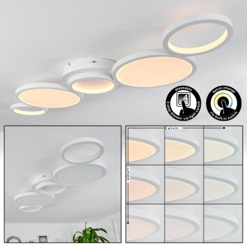 CARABAJAL Ceiling Light LED white, 1-light source