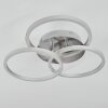 XENA Ceiling Light LED matt nickel, 1-light source, Remote control