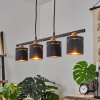MARBACH Pendant Light black, 4-light sources
