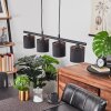 MARBACH Pendant Light black, 4-light sources