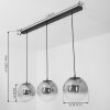 CERCADO Pendant Light black, 3-light sources