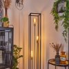 WODEN Floor Lamp brass, black, 3-light sources