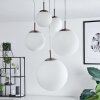 COCHUNA Pendant Light matt nickel, 5-light sources