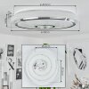 VALLECITO Ceiling Light LED white, 1-light source