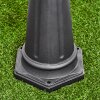 NAOFE Lamp Post black, 3-light sources