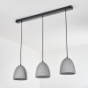 STETTLER Pendant Light black, 3-light sources