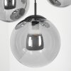 VOLUNTAD Pendant Light black, 5-light sources