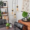 CENOVA Pendant Light brass, black, 3-light sources