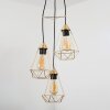 CENOVA Pendant Light brass, black, 3-light sources