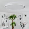 TELSEN Ceiling Light LED white, 2-light sources, Remote control, Colour changer