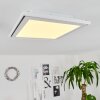 TELSEN Ceiling Light LED white, 2-light sources, Remote control, Colour changer