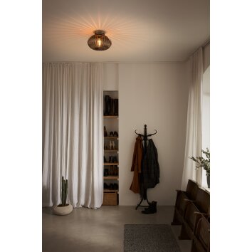 Ledvance 1906 CARVED Ceiling Light black, 1-light source