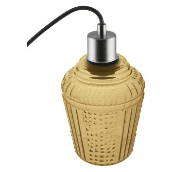 Ledvance 1906 CARVED Pendant Light black, 1-light source