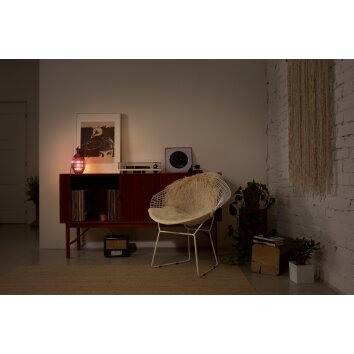 Ledvance 1906 CARVED Table lamp black, 1-light source