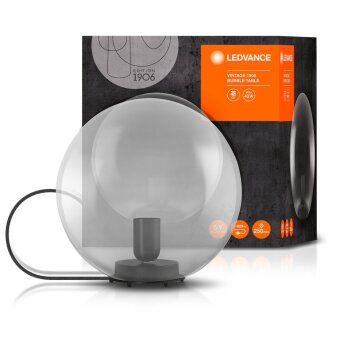 Ledvance 1906 BUBBLE Table lamp black, 1-light source