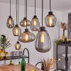 BARNEGAT Pendant Light black, 8-light sources
