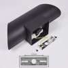 RICARDONE Wall Light black, 1-light source