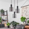 KLEMTOO Pendant Light black, 3-light sources