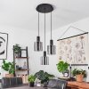 KLEMTOO Pendant Light black, 3-light sources