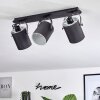 PUELCHES Ceiling Light black, 3-light sources