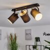 PUELCHES Ceiling Light black, 3-light sources