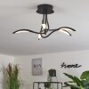 OETLING Ceiling Light LED black, 1-light source