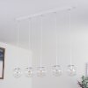 Mesas Pendant Light white, 5-light sources