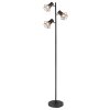 Globo PRISKA Floor Lamp black, 3-light sources