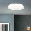 Brilliant LEANNA Ceiling Light LED white, 1-light source, Remote control, Colour changer