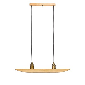 Elobra COLOMBIA RETRO Pendant Light Ecru, 2-light sources