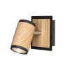 Elobra BOLIVIA Wall Light Ecru, black, 1-light source