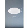 Fischer & Honsel MONA Ceiling Light LED white, 1-light source