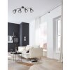 Fischer & Honsel TILDA Ceiling Light black, 4-light sources