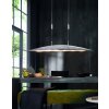 Fischer & Honsel COLMAR Pendant Light LED dark brown, matt nickel, 5-light sources