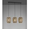 Fischer & Honsel HUMMEL Pendant Light black, 3-light sources