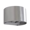 Steinhauer MURO Wall Light LED stainless steel, 1-light source