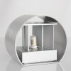 Steinhauer MURO Wall Light LED stainless steel, 1-light source