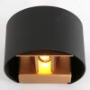 Steinhauer MURO Wall Light LED black, 1-light source
