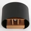Steinhauer MURO Wall Light LED black, 1-light source