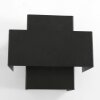 Steinhauer MURO Wall Light LED black, 1-light source