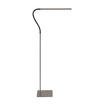 Steinhauer SERPENT Floor Lamp LED stainless steel, 1-light source